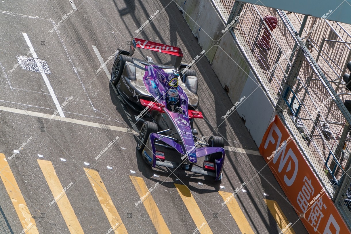 香港フォーミュラ（HK Formula E） コースを走行するF1カー その②
