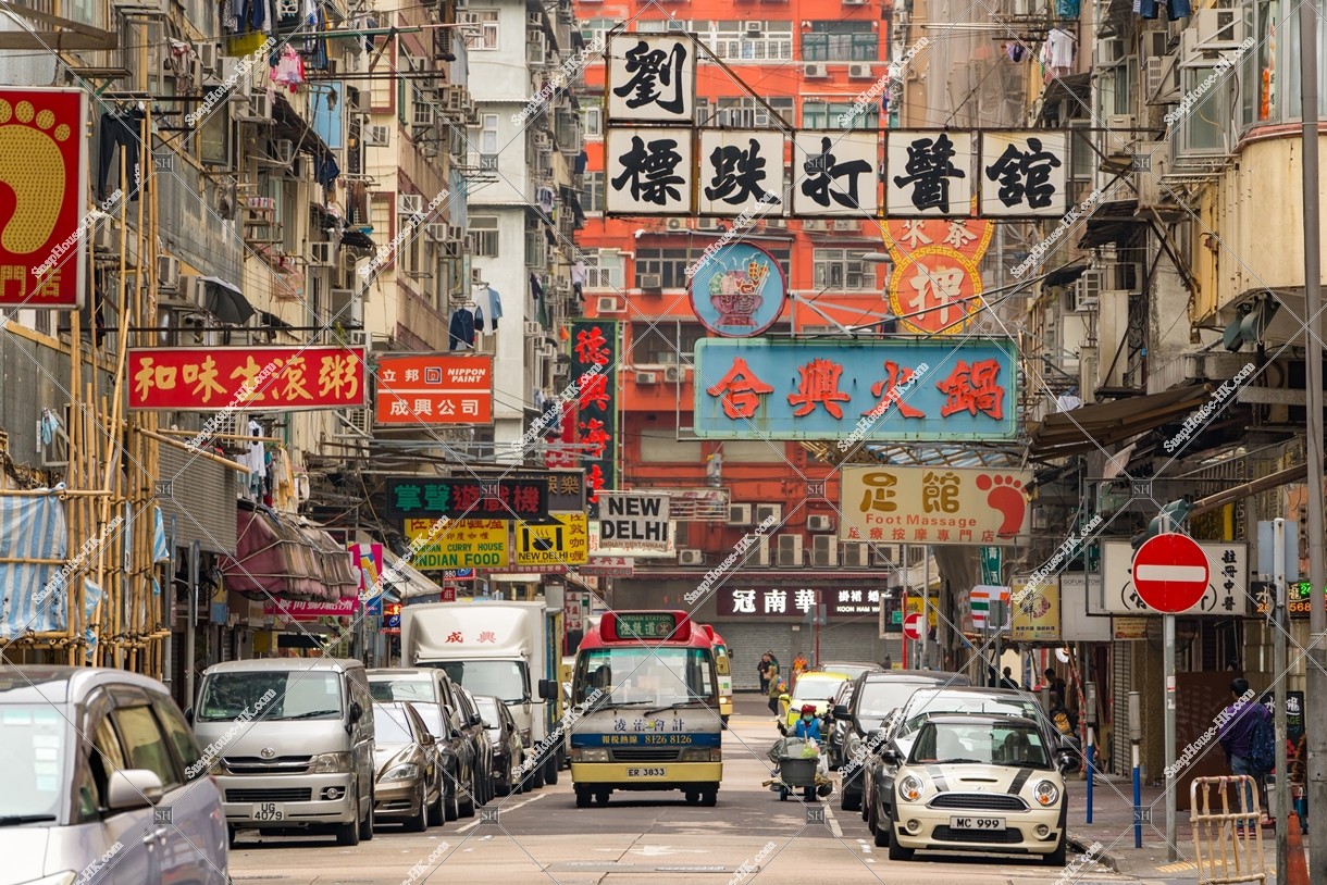 佐敦 吳松街 （Woosung Street）の風景 その②