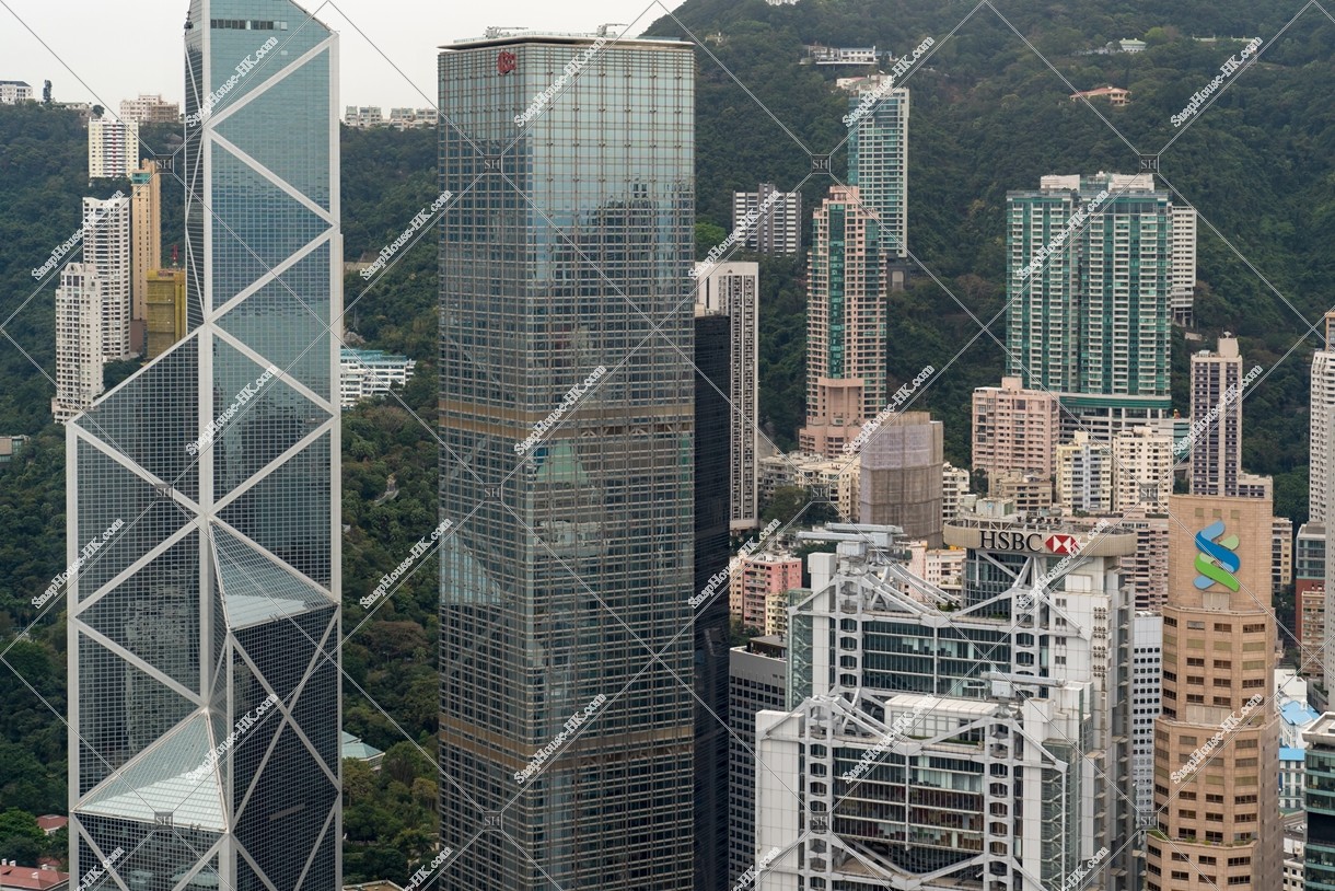 セントラル（中環）  金融関連の高層ビルの風景 その②