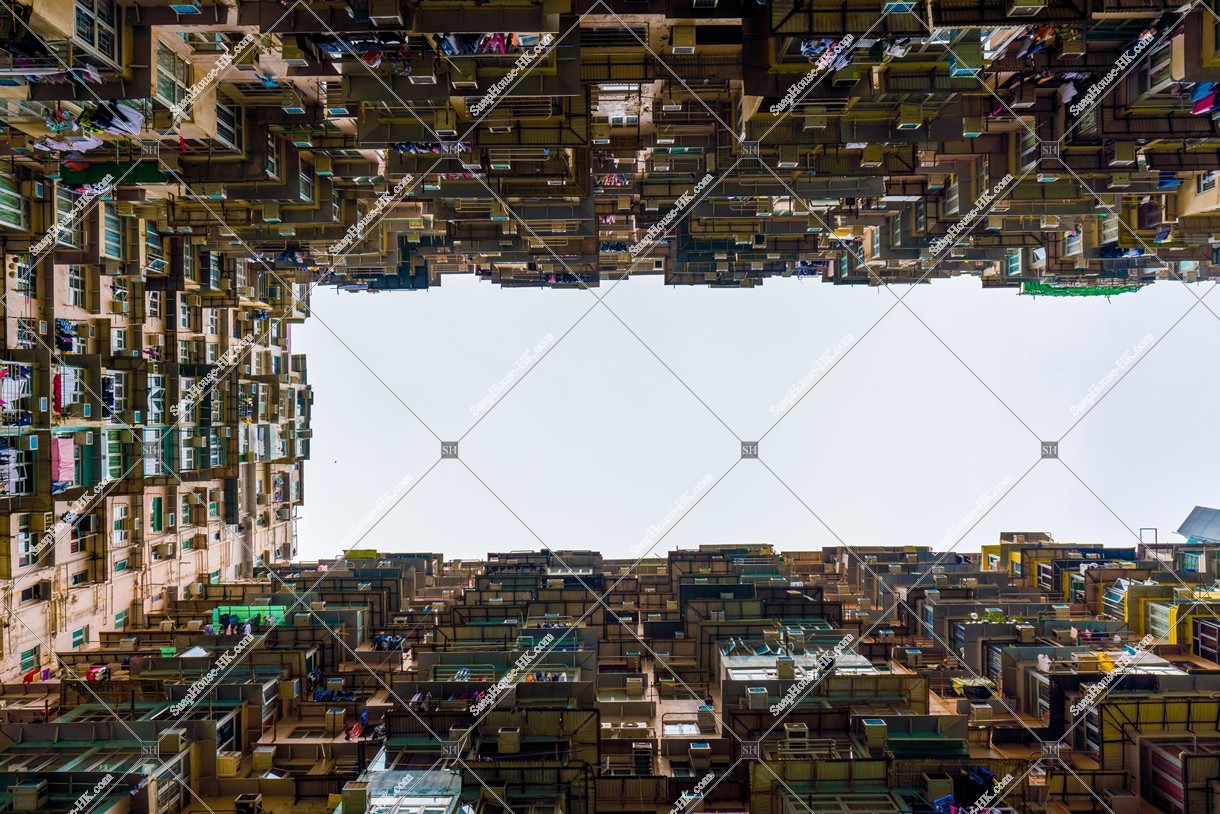 鰂魚涌 怪獣マンション（怪獣大廈） の風景 その①