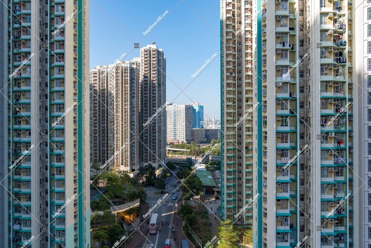 九龍湾 マンションの風景 その①