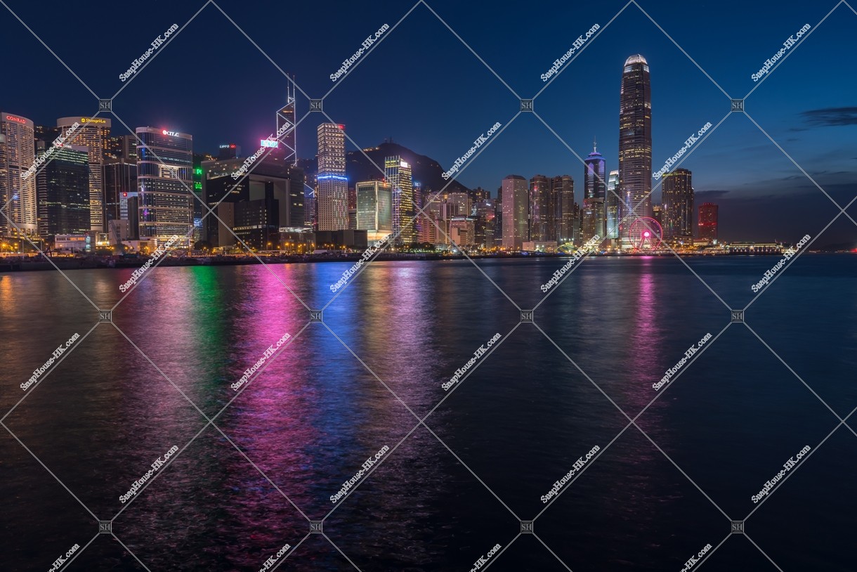 セントラル（中環）～金鐘の高層ビル群の夜景 その③