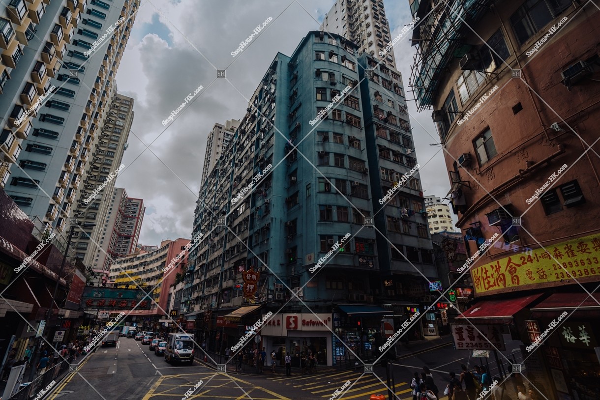 牛頭角 住宅街と商店の風景 その⑤