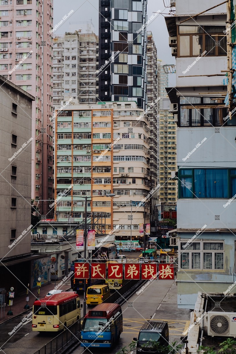 旺角の街並みの風景 その①