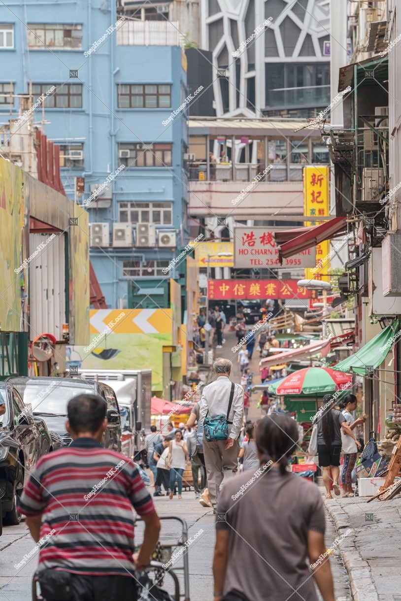 セントラル(中環) 結志街の様子 その①