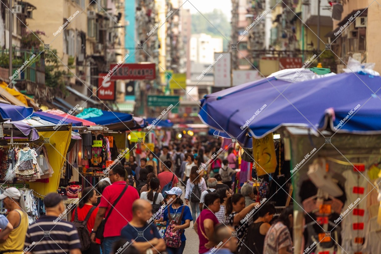 旺角 夕方の花園街 その⑦