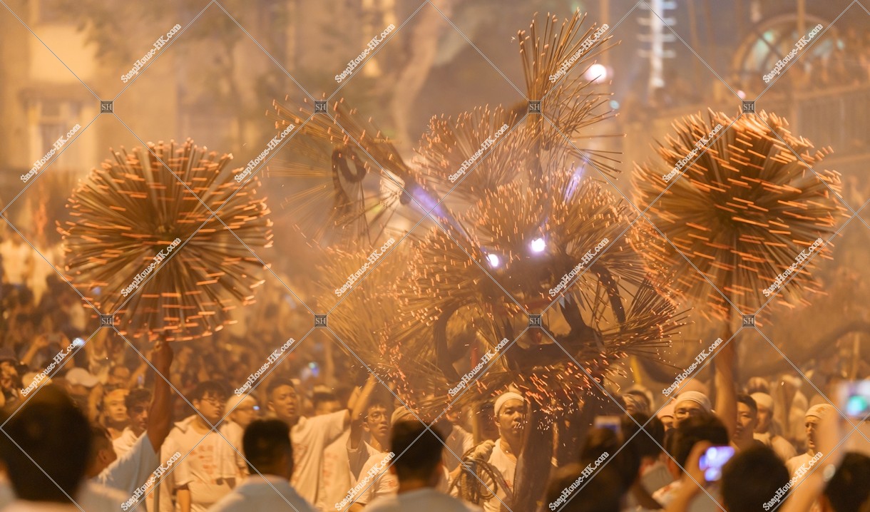 中秋節 大坑舞火龍 その㉚