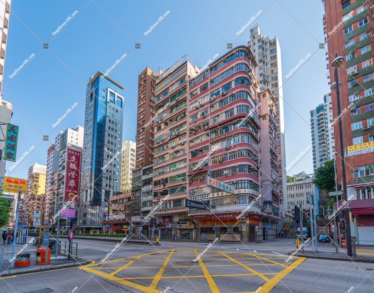 油麻地 彌敦道（ネイザンロード）の街並みの風景 その⑮