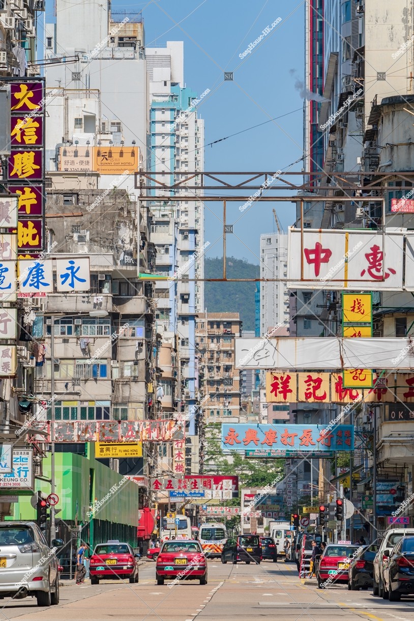 旺角 街並みと看板 その⑬