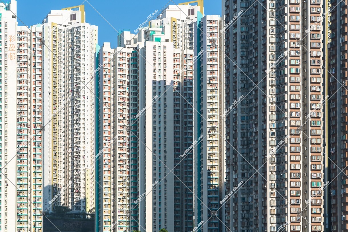 九龍灣にあるマンション群の風景 その③