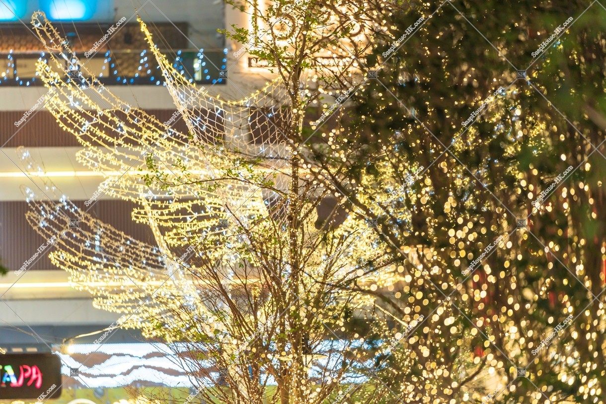 灣仔 利東街のクリスマスライトアップ その⑰