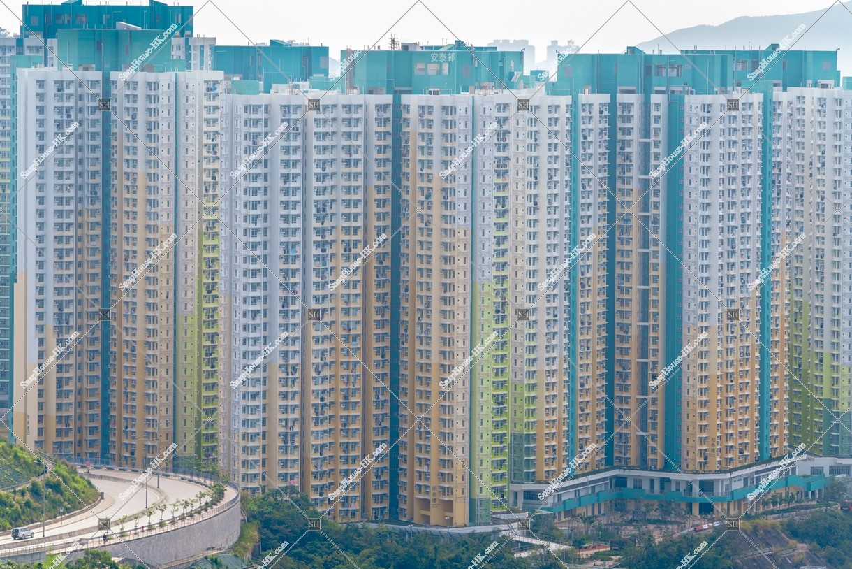 觀塘 公共住宅「安泰邨」 その①