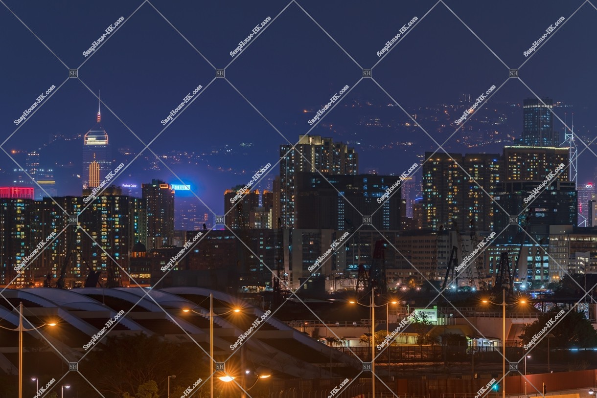 土瓜灣の街の夜景 その③