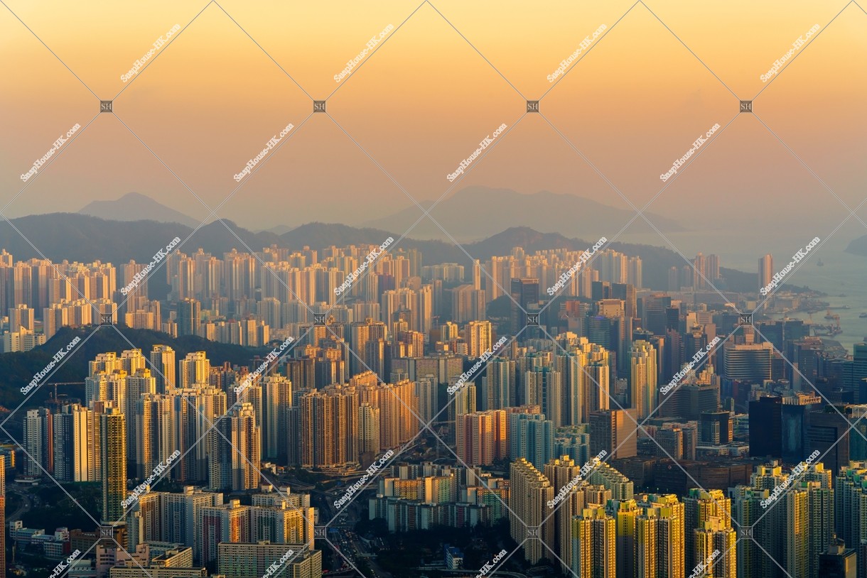 夕方の九龍東の街並みの風景 その③