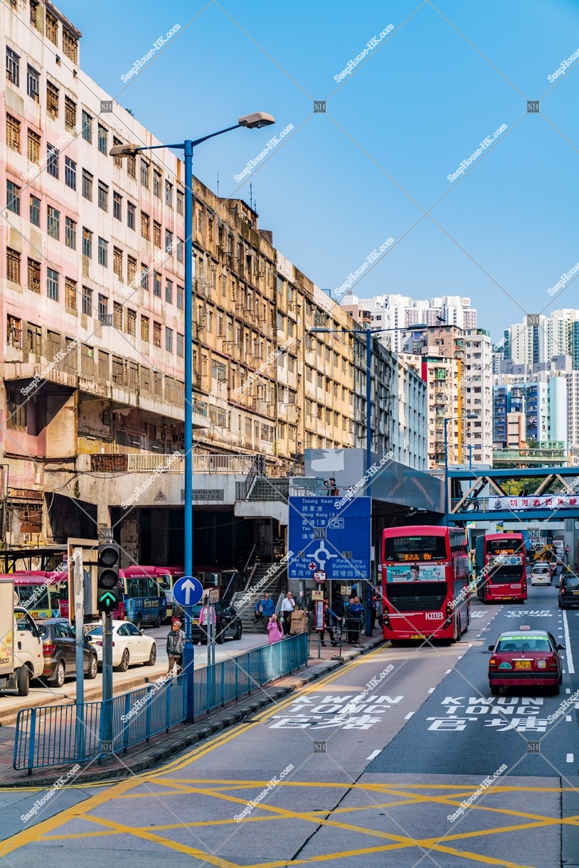 観塘（觀塘）古い街並みの風景 その⑭ 