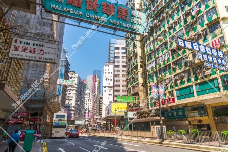 佐敦 佐敦道の街並みの風景 その②