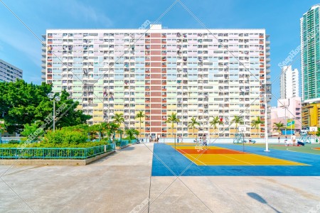 彩虹 彩虹邨の風景