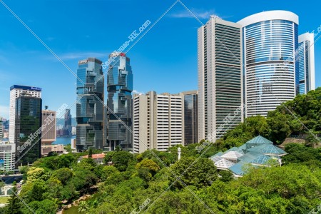 金鐘(アドミラリティ)の高層ビル群 その⑤