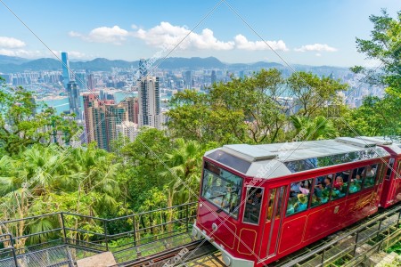 香港の都市風景とピークトラム その②