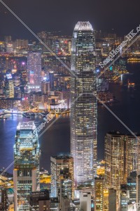 夜の「ifc2（国際金融中心 第二期）」 その①