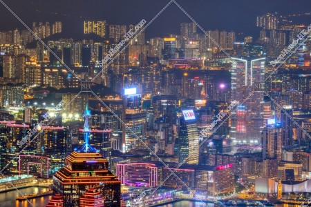 九龍尖沙咀の夜景 その③