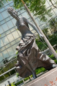 アニタ・ムイ(梅艷芳)の銅像 その①