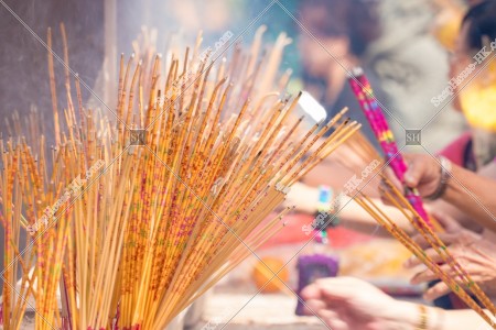 黃大仙祠 お線香(祈福香)