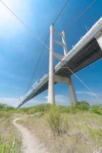 青馬大橋と青空 その⑤