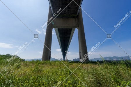 青馬大橋と青空 その⑩