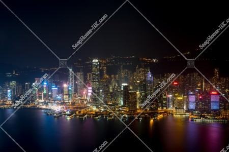 セントラル(中環)~上環の夜景 その②