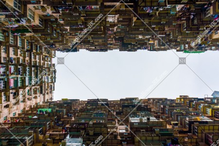 鰂魚涌 怪獣マンション（怪獣大廈） の風景 その①