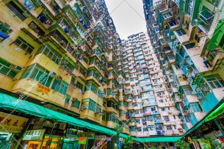 鰂魚涌の街並み