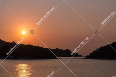 欣澳から見る夕方の景色 その②