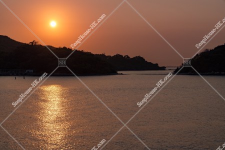 欣澳から見る夕方の景色 その③