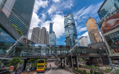 金鐘 干諾道中の風景 その③