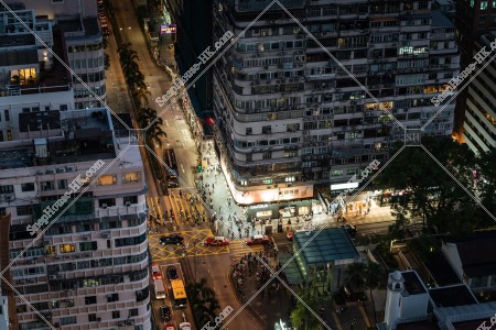尖沙咀 ネイザンロード（彌敦道）の夜景 その②