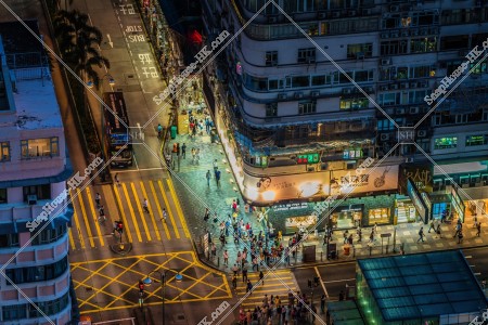 尖沙咀 ネイザンロード(彌敦道)の夜景 その③