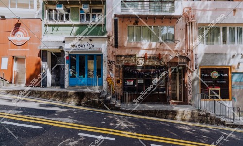 中環 奧卑利街の風景