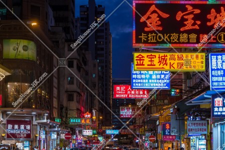 旺角 看板夜景 その⑧