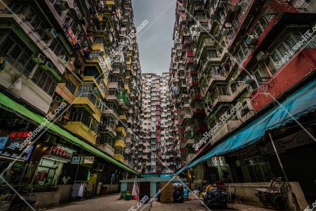 鰂魚涌 怪獣マンション(怪獣大廈) の風景 その㉕