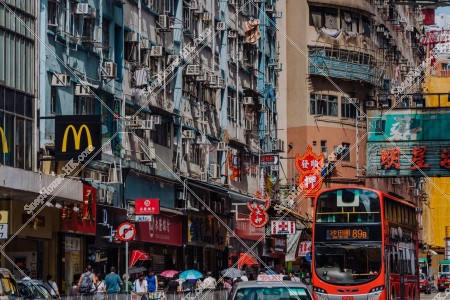 牛頭角 住宅街と商店の風景 その③