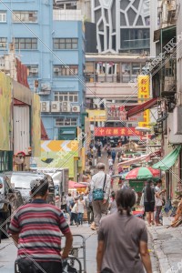 セントラル(中環) 結志街の様子 その①