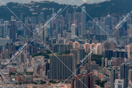 飛鵝山から見る香港の風景 その②