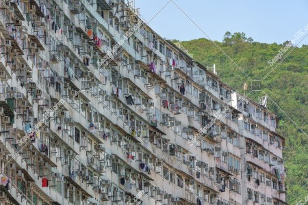 鰂魚涌 怪獣マンション（怪獣大廈） の風景 その㉜