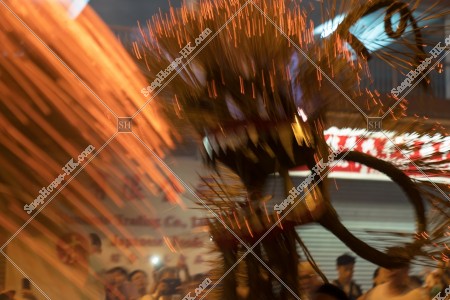 中秋節 大坑舞火龍 その⑨