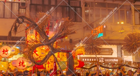 中秋節 大坑舞火龍 その⑱