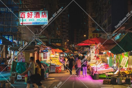 旺角 夜の露天マーケットの様子 その③