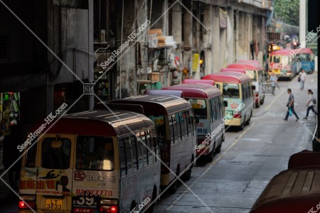 觀塘 ミニバス(小巴)のバス停 その②