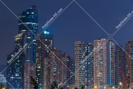 旺角 夜の街並み