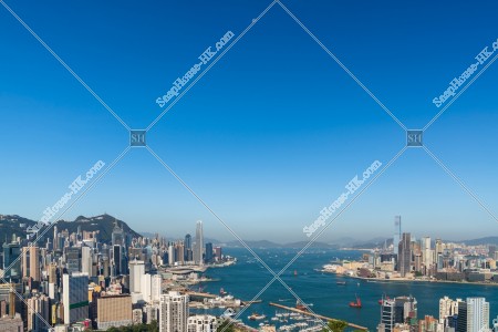 九龍半島と香港島の風景 その⑤